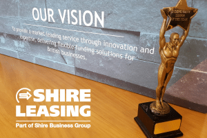Independent Lessor of the Year award for Shire Leasing