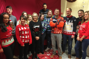 Shire Leasing CSR initiative Christmas Jumper Day