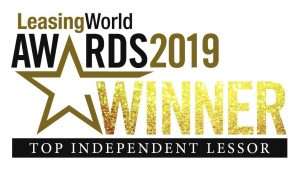 Top independent lessor winner - Leasing World Awards 2019